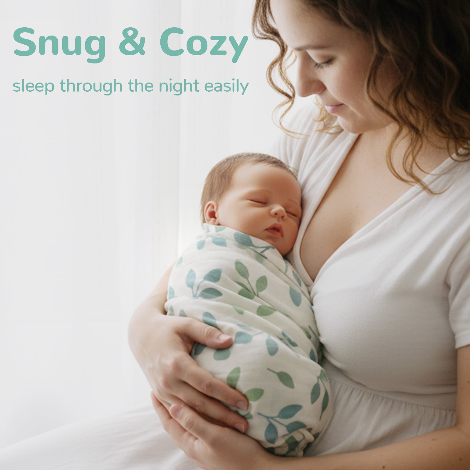 Baby Swaddles - Whispering Gardens - Image 4