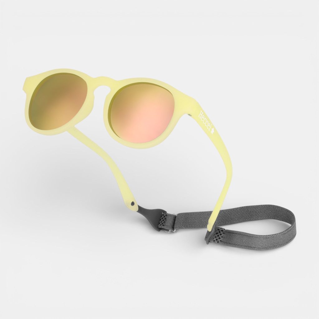 Pebble ColorShift™ - Mirrored Yellow Frame