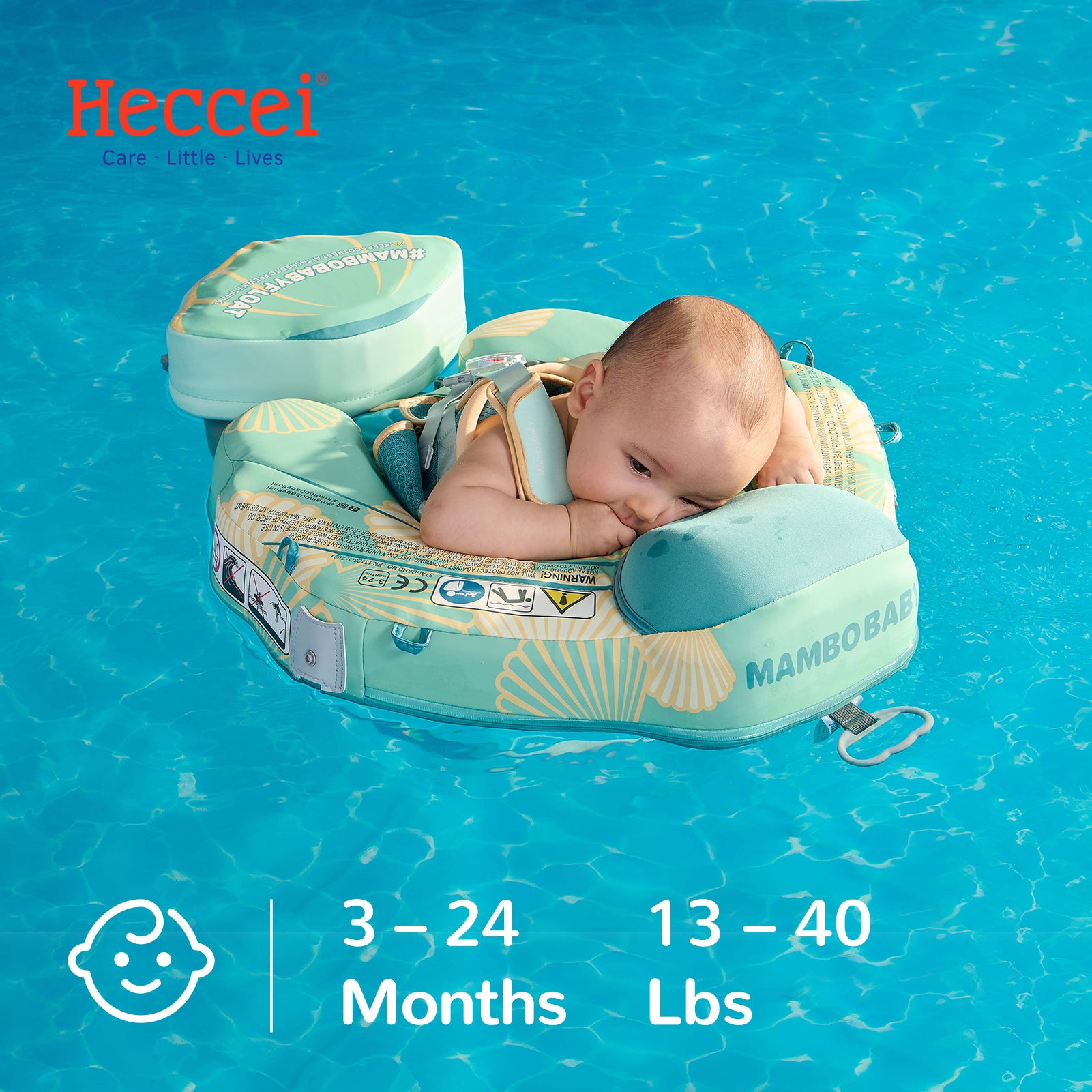 FoamCore™ Ultra Seashell - Aqua | No Canopy Included - Image 2