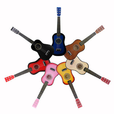China Manufacturer Supply Handmade Cheap Price Colorful Kids Ukulele 23 Inch for Sale