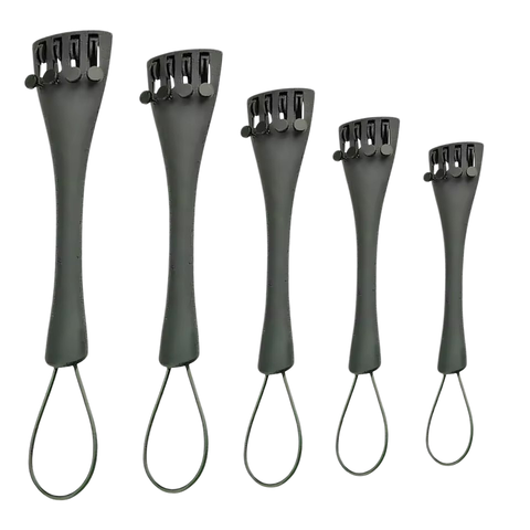 Factory Wholesale Carbon Fiber Cello Tailpiece With Built-in Fine Tuners Cello Replacement Fitting