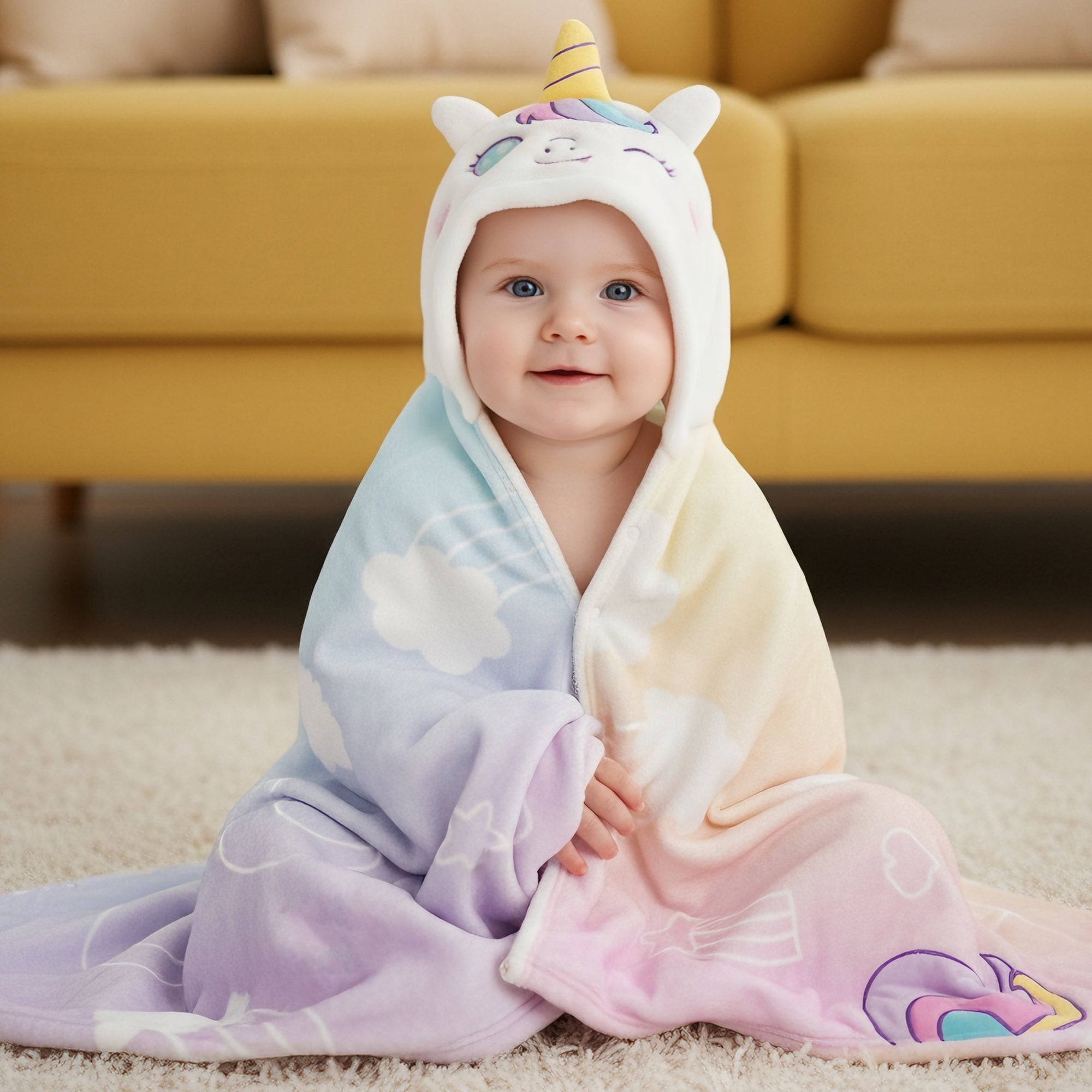 HoodieHug™ Baby Towel - Dreamiecorn - Image 2