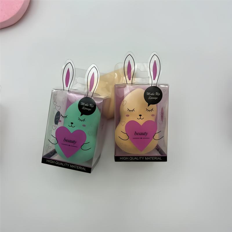 Rabbit Makeup Sponge Gift Box Set — Dry & Wet Dual-Use Beauty Blender - Image 3