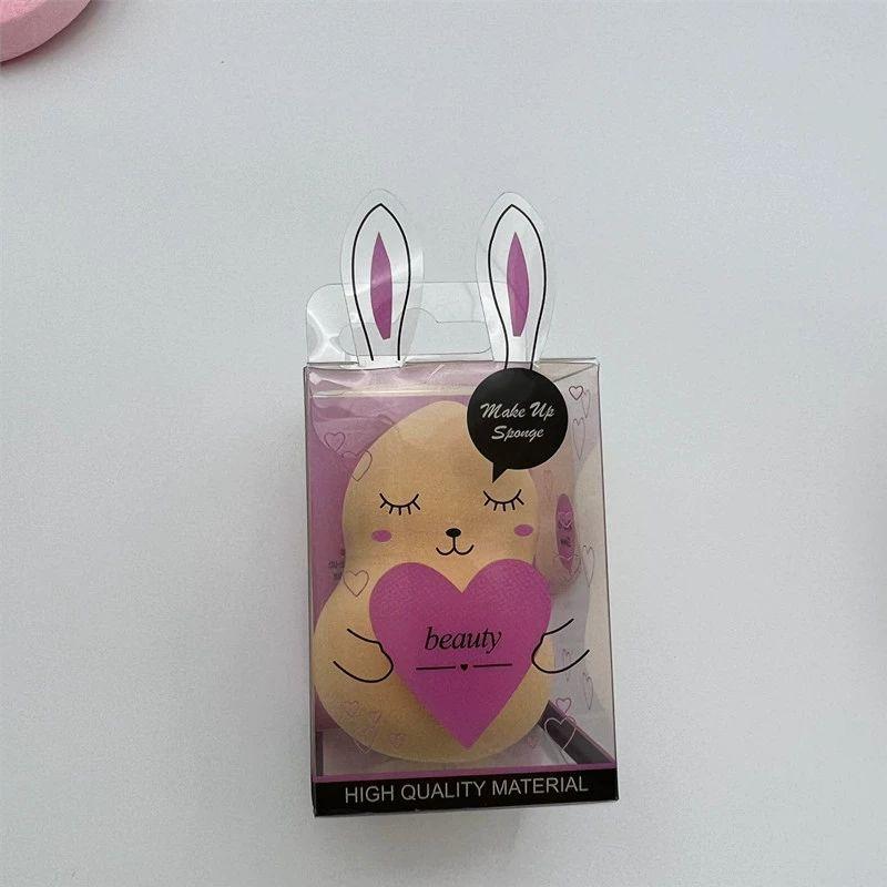 Rabbit Makeup Sponge Gift Box Set — Dry & Wet Dual-Use Beauty Blender - Image 4