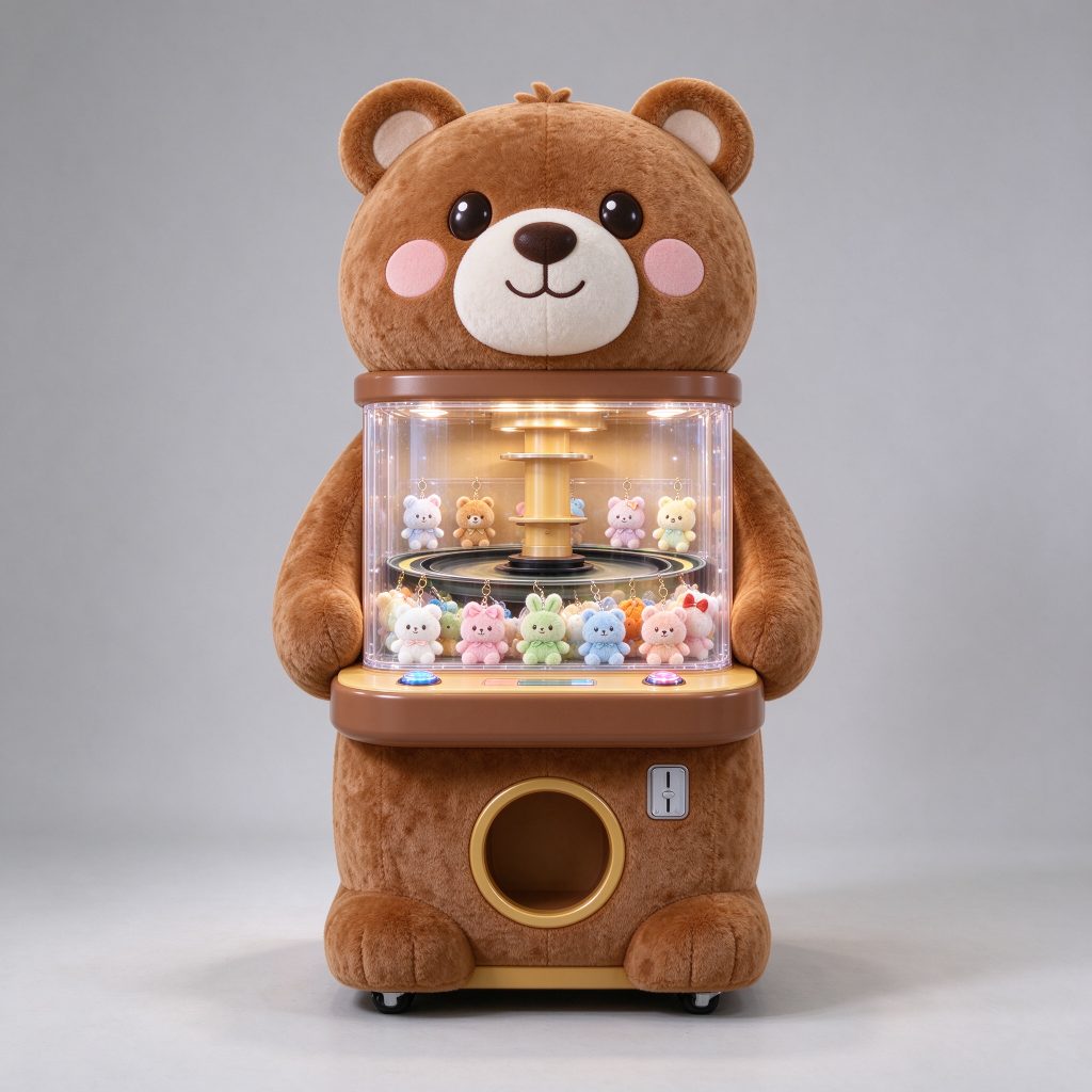 Cute Bear Gacha Machine (Belt)