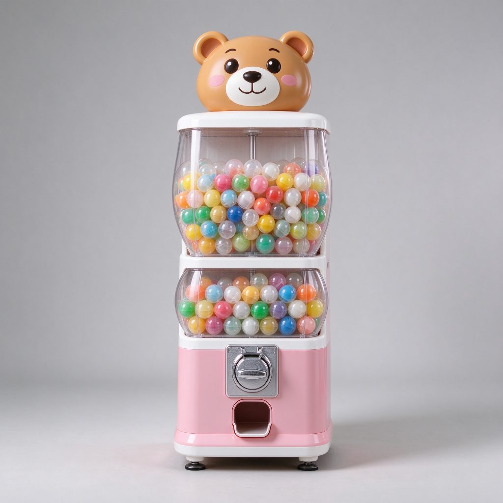 Cute Bear Gacha Machine 110-Dial
