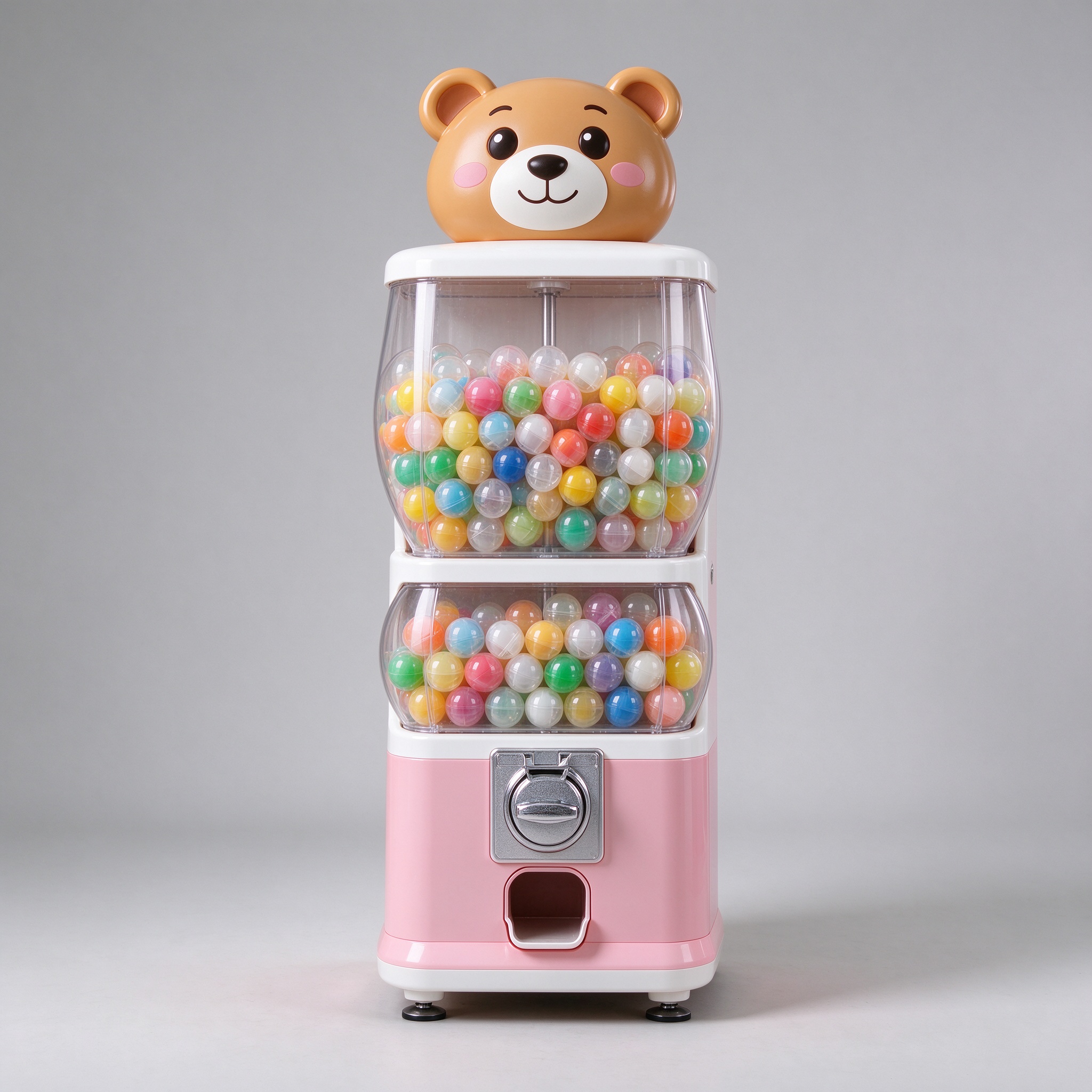 Cute Bear Gacha Machine 110-Dial