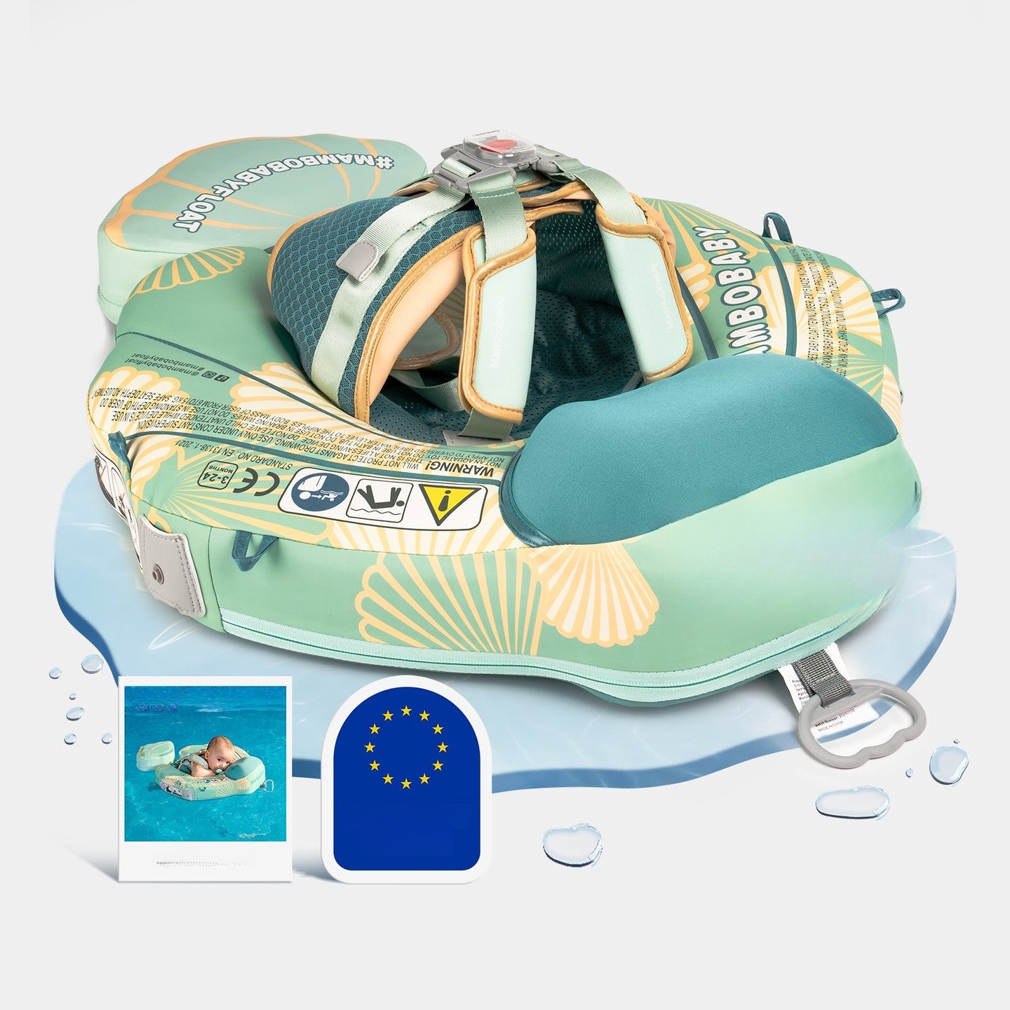 FoamCore™ Ultra Seashell - Aqua | No Canopy Included