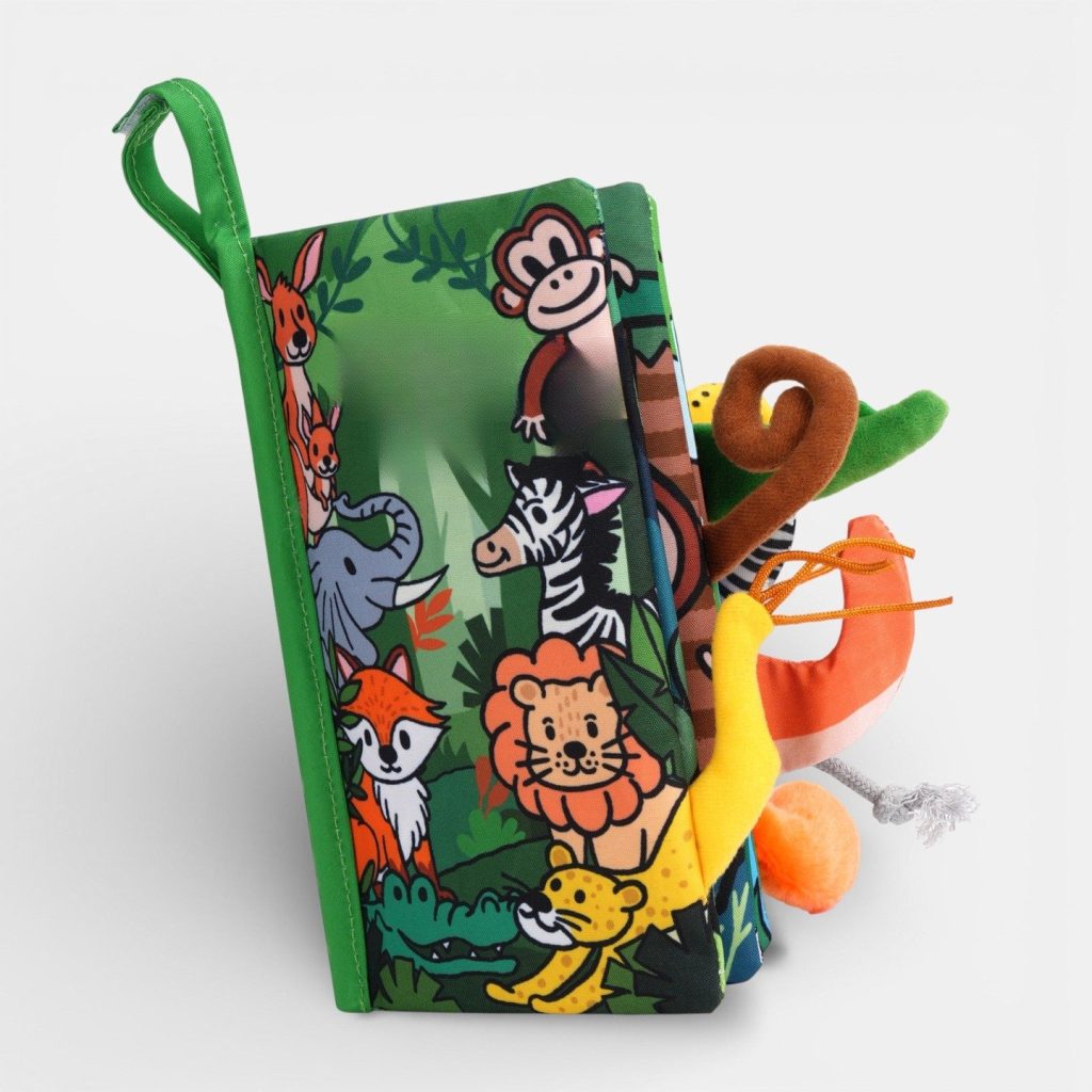 Tail Friends™ Sensory Cloth Book - Animal Tail