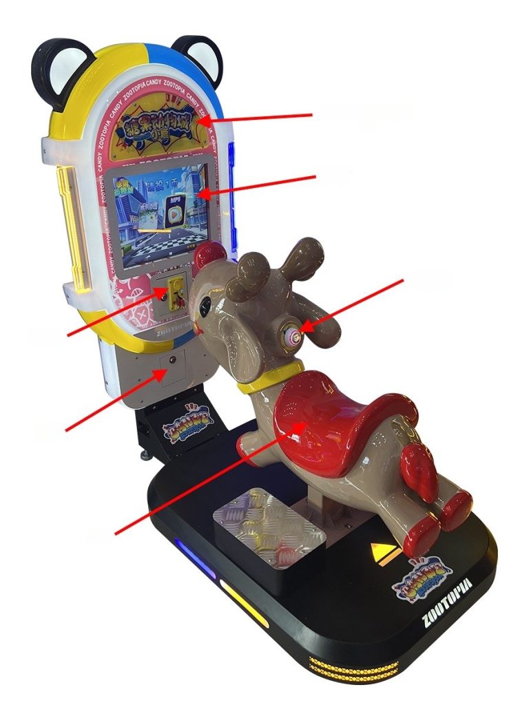 Candy Animal Town Deer Ride