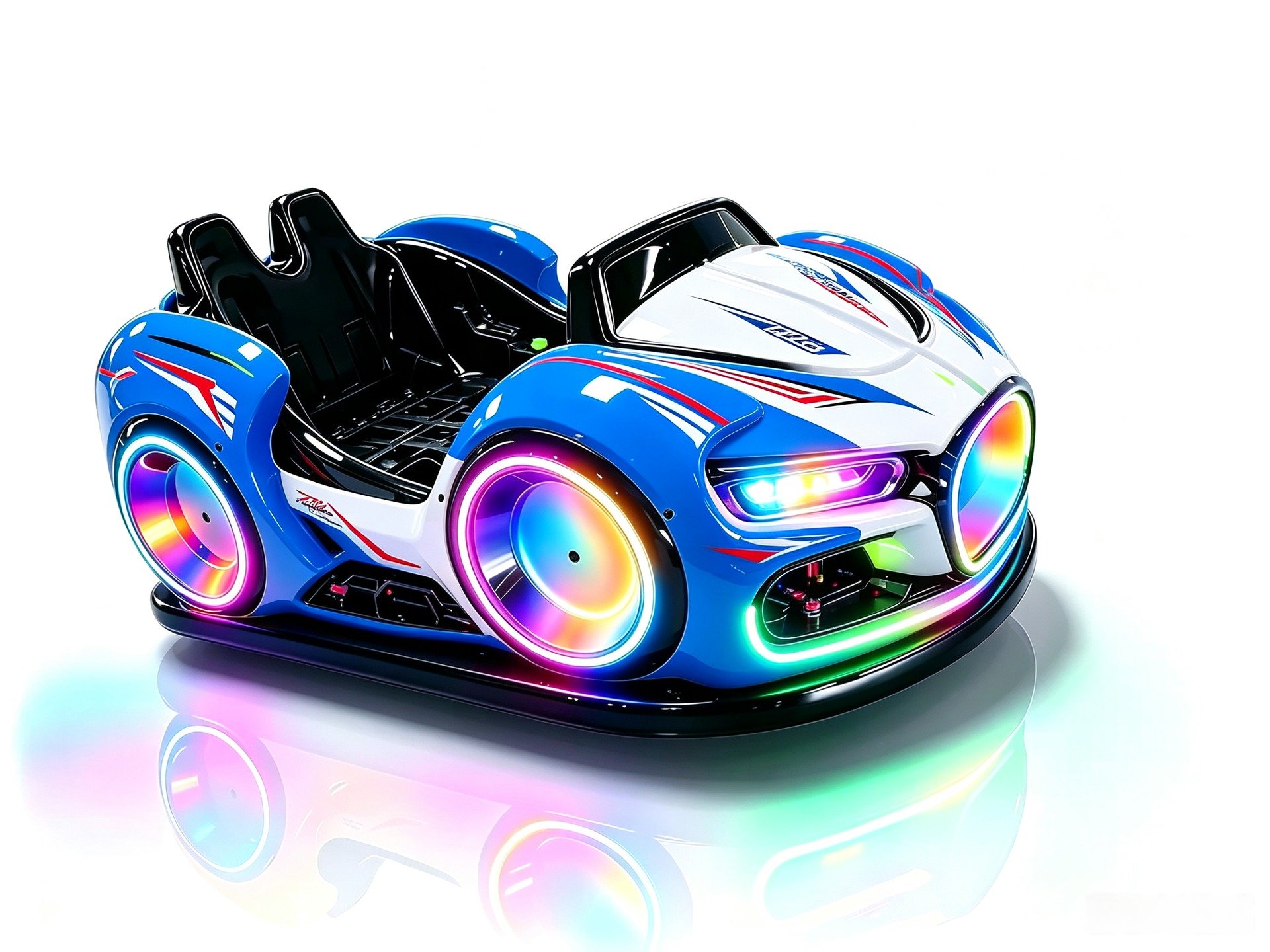 Mighty Dragon 2-Seater Bumper Car
