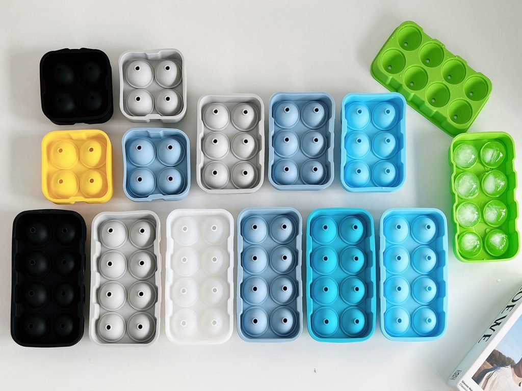 Silicone Round Ball Ice Mold (4/6/8 balls)
